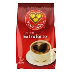 CAFE TRES CORACOES 250G EXTRA FORTE