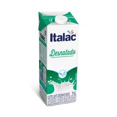 LEITE L VIDA ITALAC 1L DESNATADO C/TAMPA