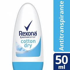 DESOD ROLL ON REXONA 50ML FEM COTTON