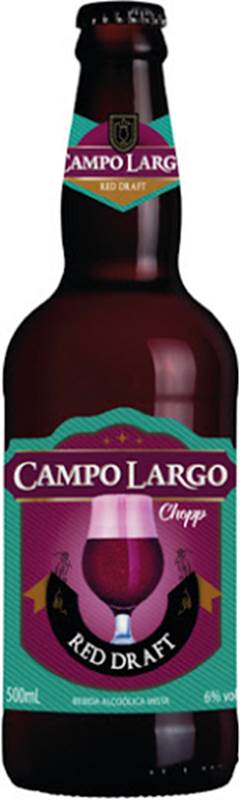 BEB CHOPP CAMPO LARGO 500ML RED DRAFT 
