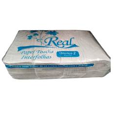 TOALHA PAPEL REAL INTERF BCO 1000UN