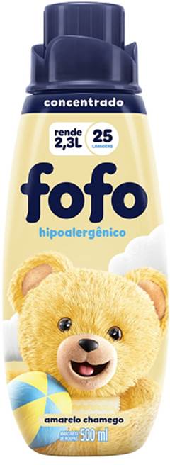 AMAC FOFO CONC 500ML AMARELO CHAMEGO