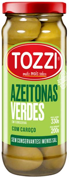 AZEITONA TOZZI 200G VD C/C