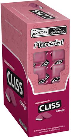 BOMB CHICLE FLORESTAL CLISS 201G CEREJA