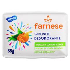 SAB FARNESE DESOD 85G MENTA E BERGAMOTA