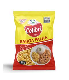 BATATA PALHA COLIBRI 80G TRAD