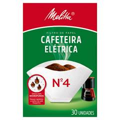 FILTRO PAPEL MELITTA CAFET ELET  N4 30UN